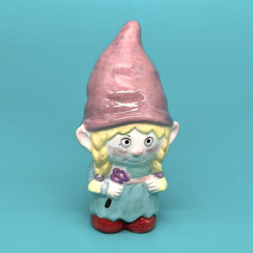 Ready-to-Paint Ceramics Gnome with Braids from Create Art Studio, in our Toronto location and online
