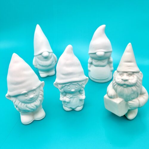 Ready-to-Paint Ceramic Gnomes from Create Art Studio, in our Toronto location and online