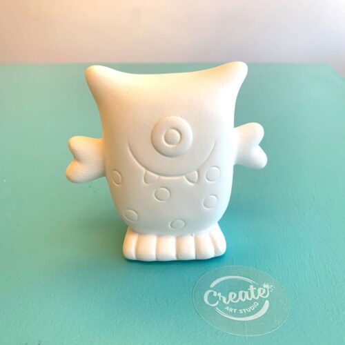Ceramics characters to paint at home with a kit from Create Art Studio