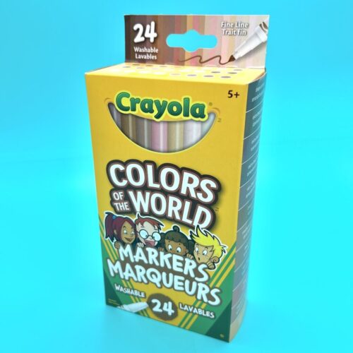 Crayola Colors of the World Skin Tone Markers - 24 Pack