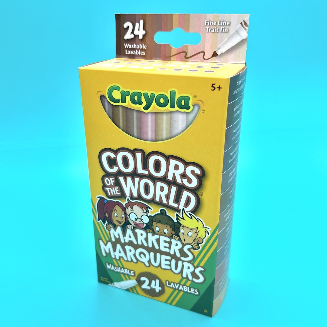 Crayola Skin Tone Markers Colors of the World diversity from Create Art Studio Toronto and online store