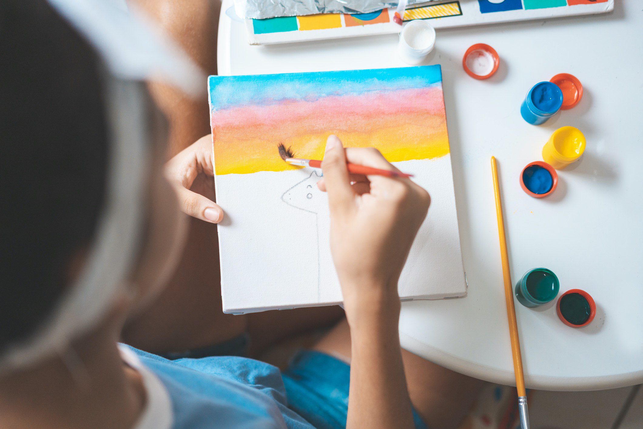In-person youth studio art classes