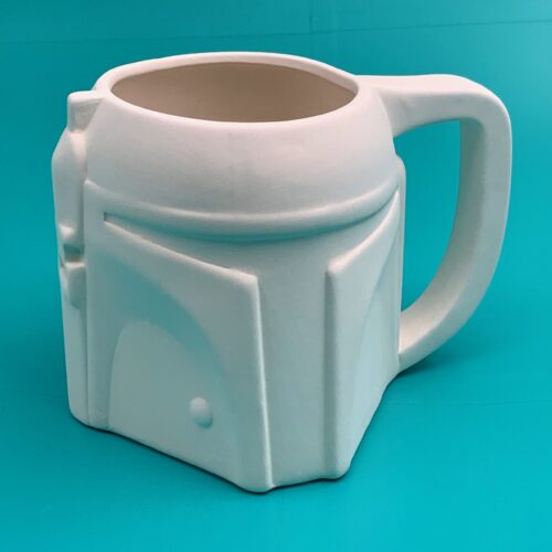 Create Art Studio Ceramics boba fett mug