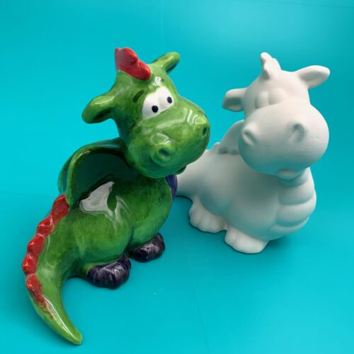Create Art Studio Ceramics puff the dragon