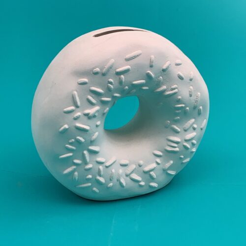Create Art Studio Ceramics doughnut bank