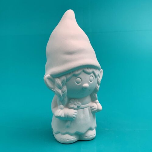 Create Art Studio Ceramics gnome with braids