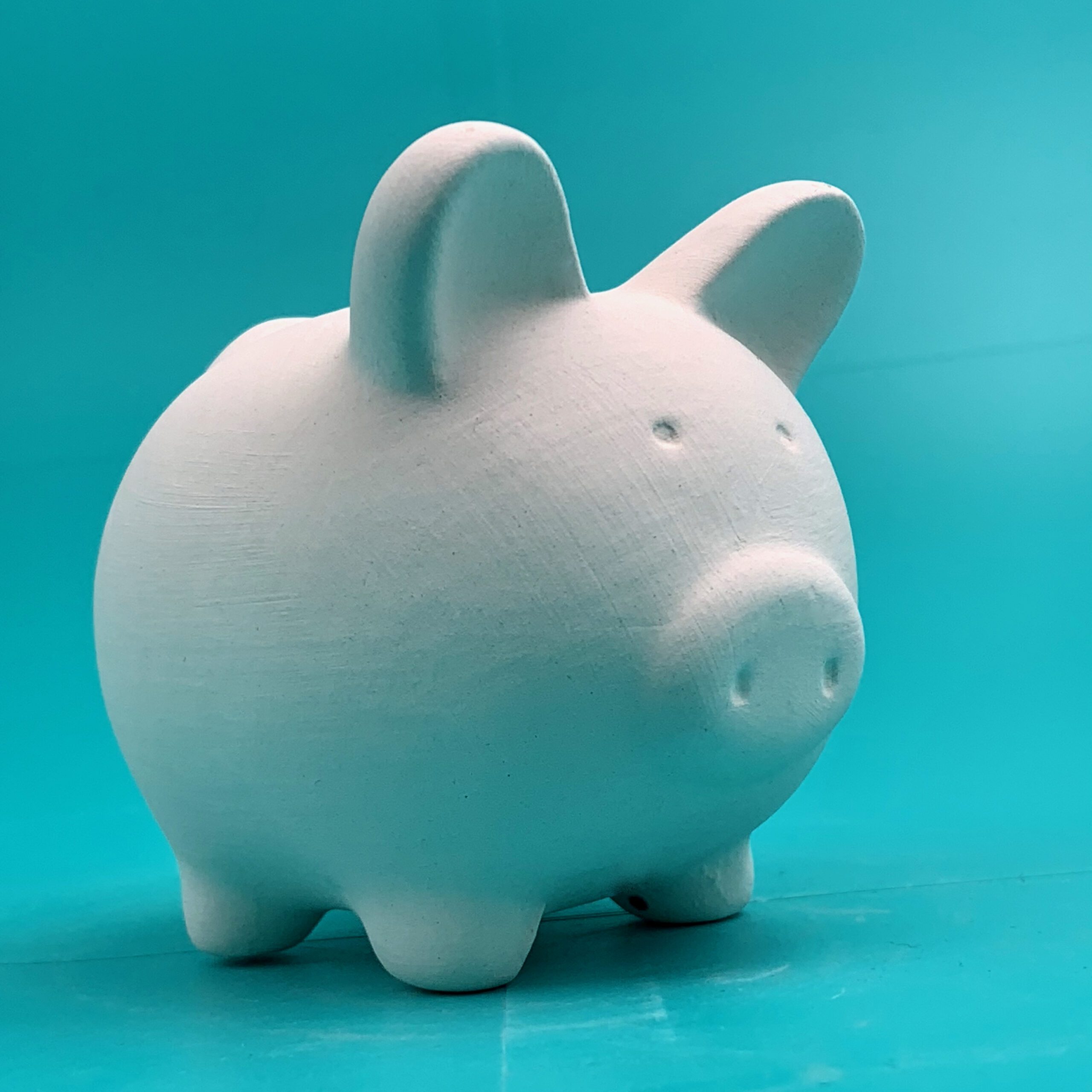 3D Piggy Bank Ceramic Kit by Creatology™