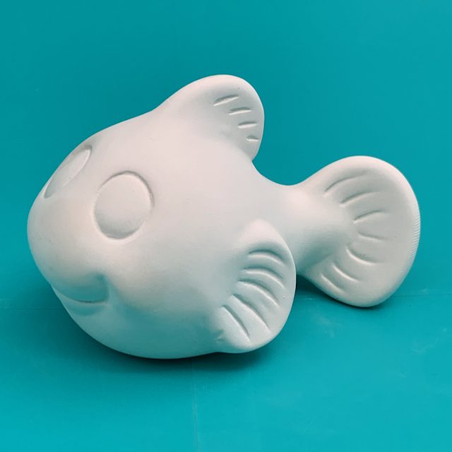 Create Art Studio Ceramics nemo clown fish