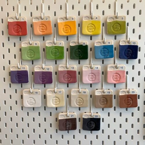 Create Art Studio underglaze colour selection for pottery and ceramics at home kits