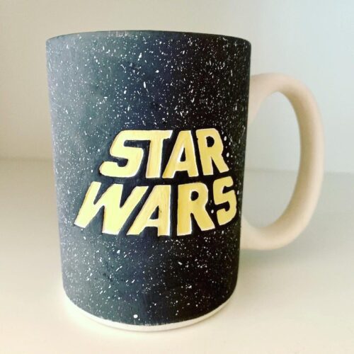 Create Art Studio Ceramics Star Wars mug painted