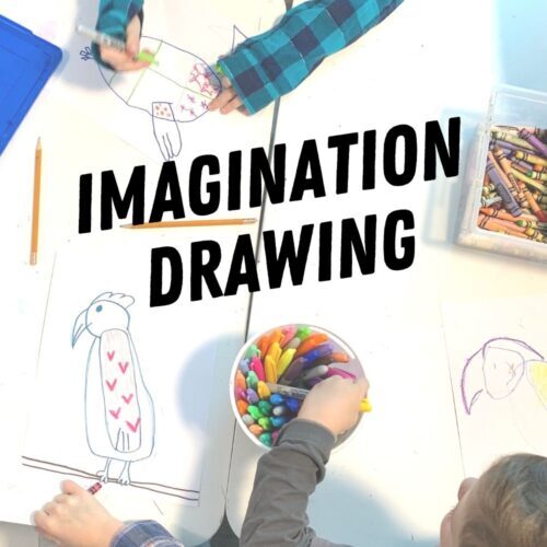 Create Art Studio Imagination Drawing Class for kids