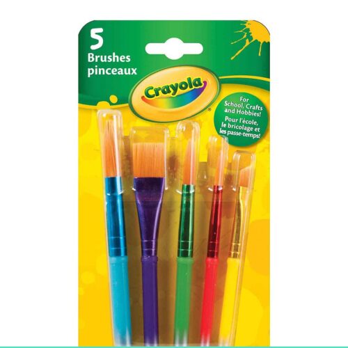 Crayola Paint Brushes 5-pack