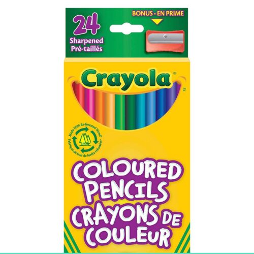 Crayola Coloured Pencils are great for use both at home or school. Buy yours from Create Art Studio in our Toronto location and online.