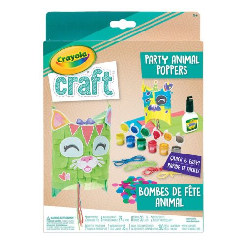 Crayola Craft Party Animal Poppers