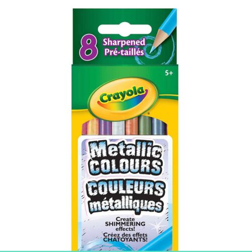 Quality Crayola Metallic Coloured Pencils from Create Art Studio in our Toronto location or buy them online.