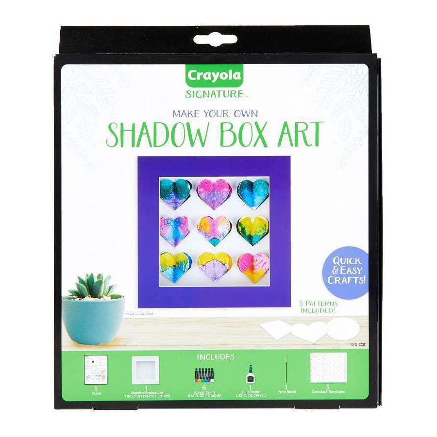 Crayola Signature Shadow Box art and craft activities from Create Art Studio
