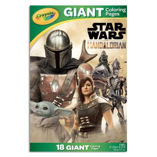 Crayola Star Wars Mandalorian Giant Colouring Pages