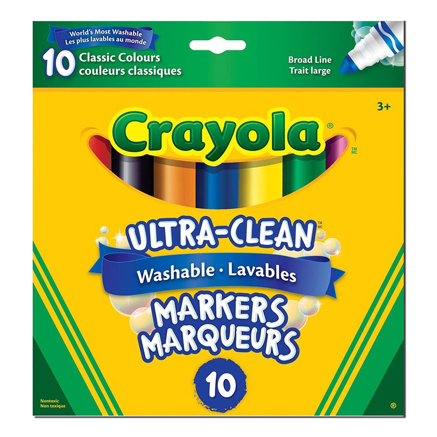 Ultra-Clean Broad Markers - Classic Colours - Create Art Studio