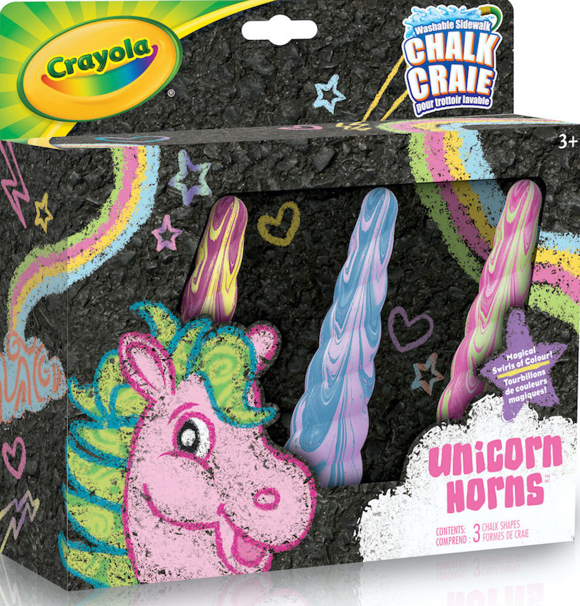 Create Art Studio - Crayola Unicorn Horn Sidewalk Chalk