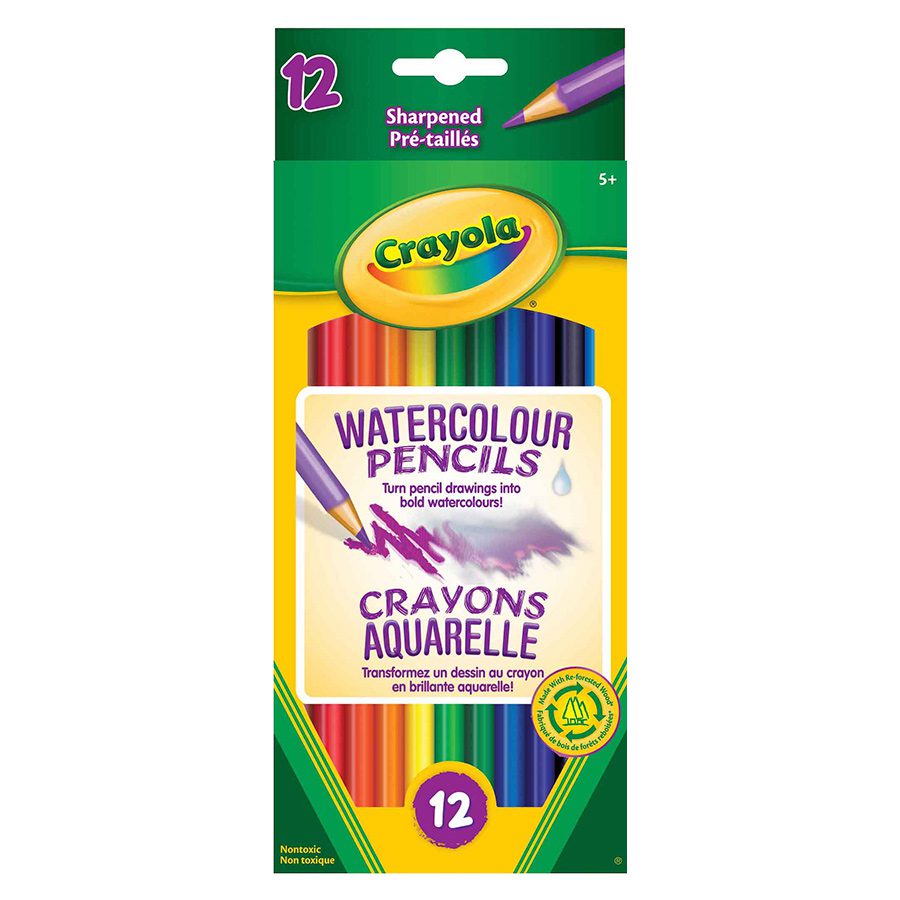 Quality Crayola Watercolour Pencils from Create Art Studio's Toronto location and online