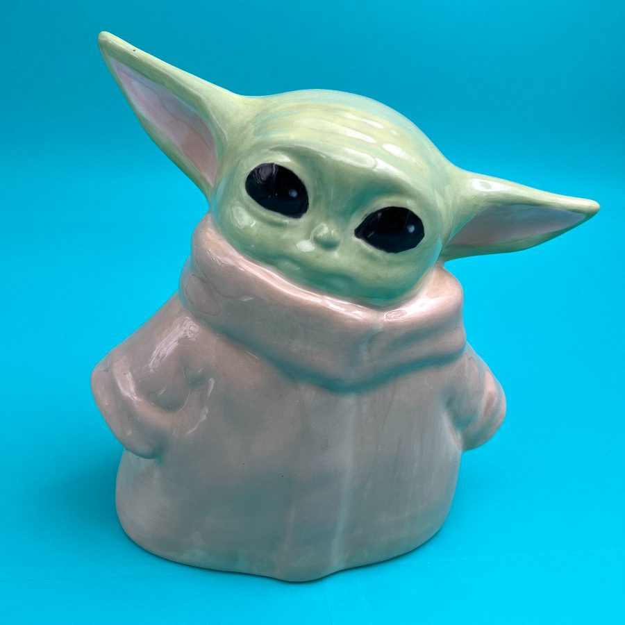 Create Art Studio Star Wars Ceramics the child grogu money bank