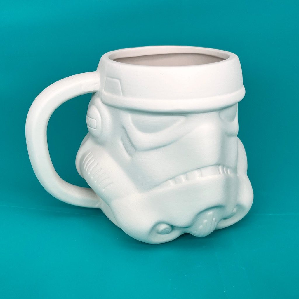 Create Art Studio Ceramics Star Wars Stormtrooper mug