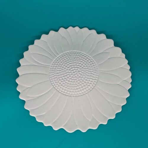 Create Art Studio Ceramics Sunflower Plate