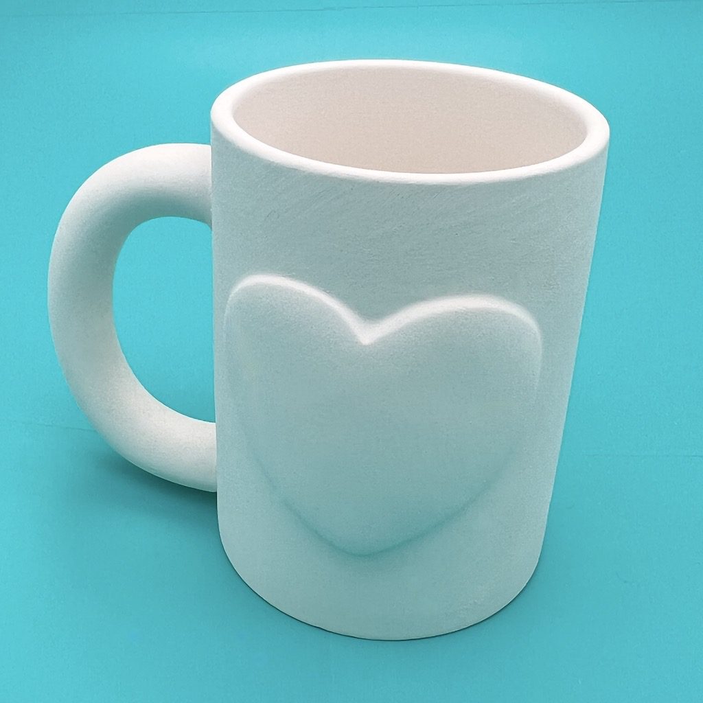 Create Art Studio Ceramics love mug