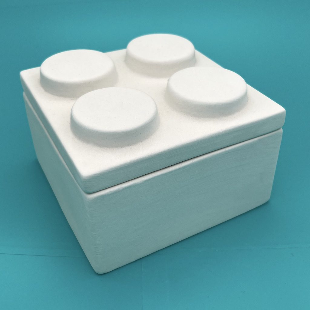 Create Art Studio Ceramics Lego Brick Box