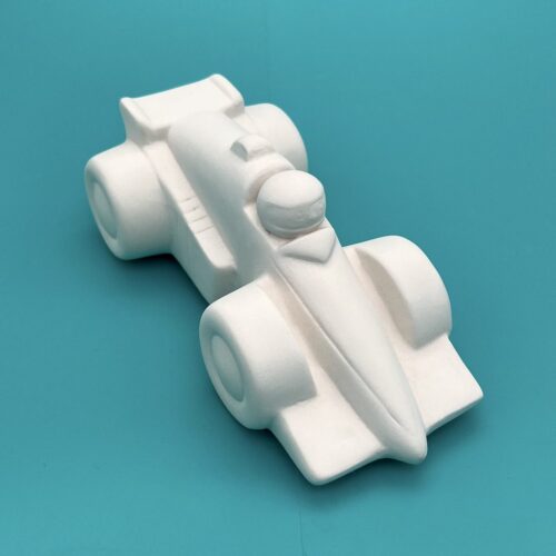 Create Art Studio Ceramics Racing Car