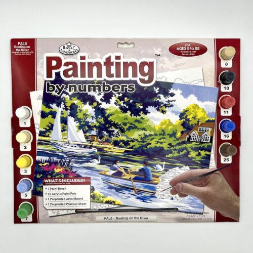 Create Art Studio Royal and Langnickel Adult Painting by Numbers painting kit