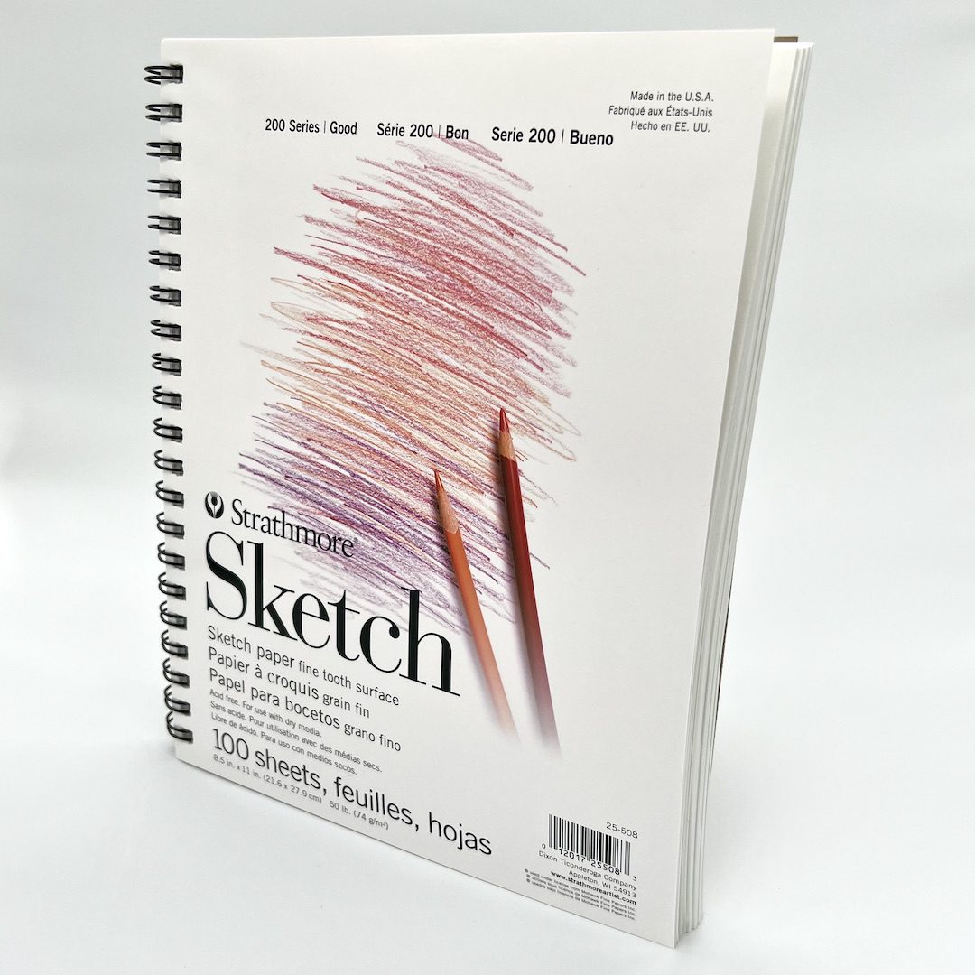Create Art Studio Strathmore 200 Series Sketch Pad 8.5" x 11"