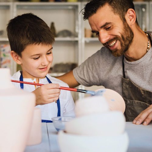 Create Art Studio Family Pottery and clay sculpture classes Toronto