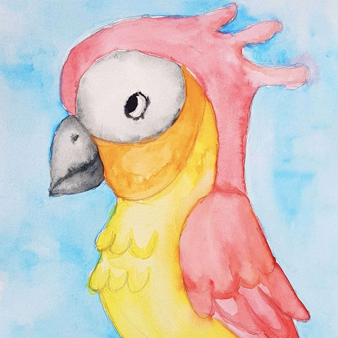 Create Art Studio watercolour classes for kids tweens and teens Toronto studio and online
