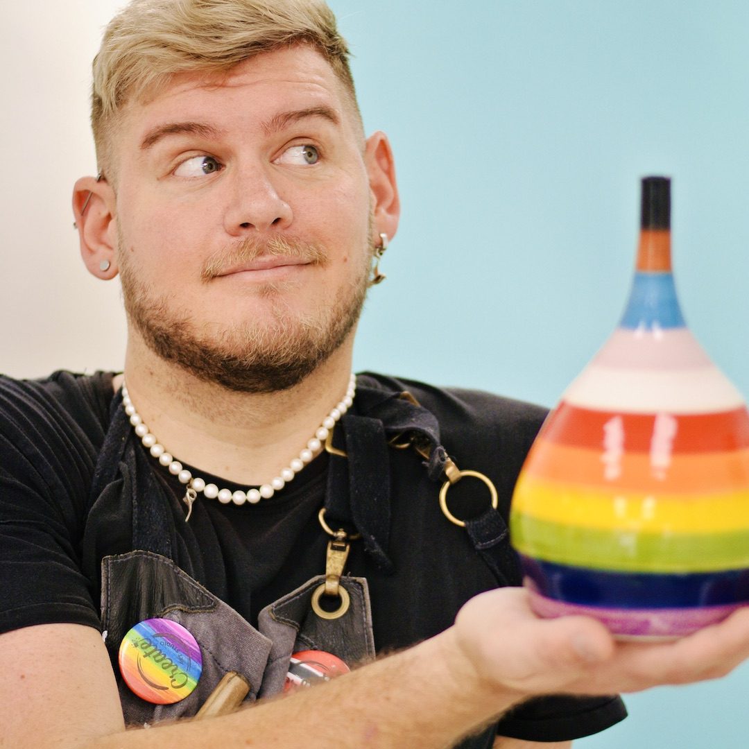 Queer Pottery classes for LGBTQ2+ adults in our Toronto studio