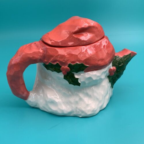 Ready-to-Paint ceramic Santa Teapot from Create Art Studio's Toronto and online store
