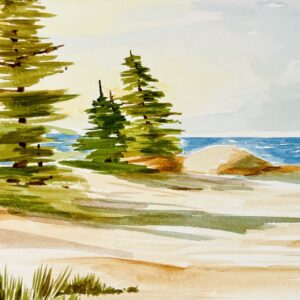 Create Art Studio Watercolour Painting art classes Toronto studio and online