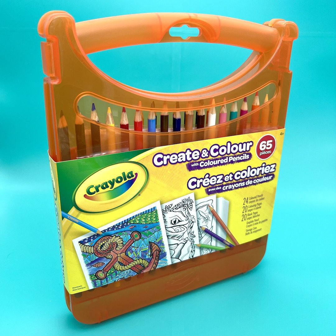 Crayola Create and Colour with colour pencils set from Create Art Studio's Toronto location and online store