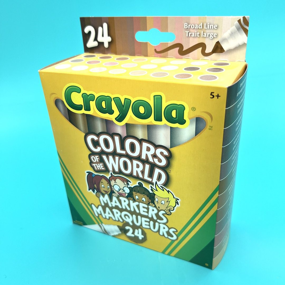 Crayola Skin Tone Broad Markers Colors of the World diversity from Create Art Studio Toronto and online store