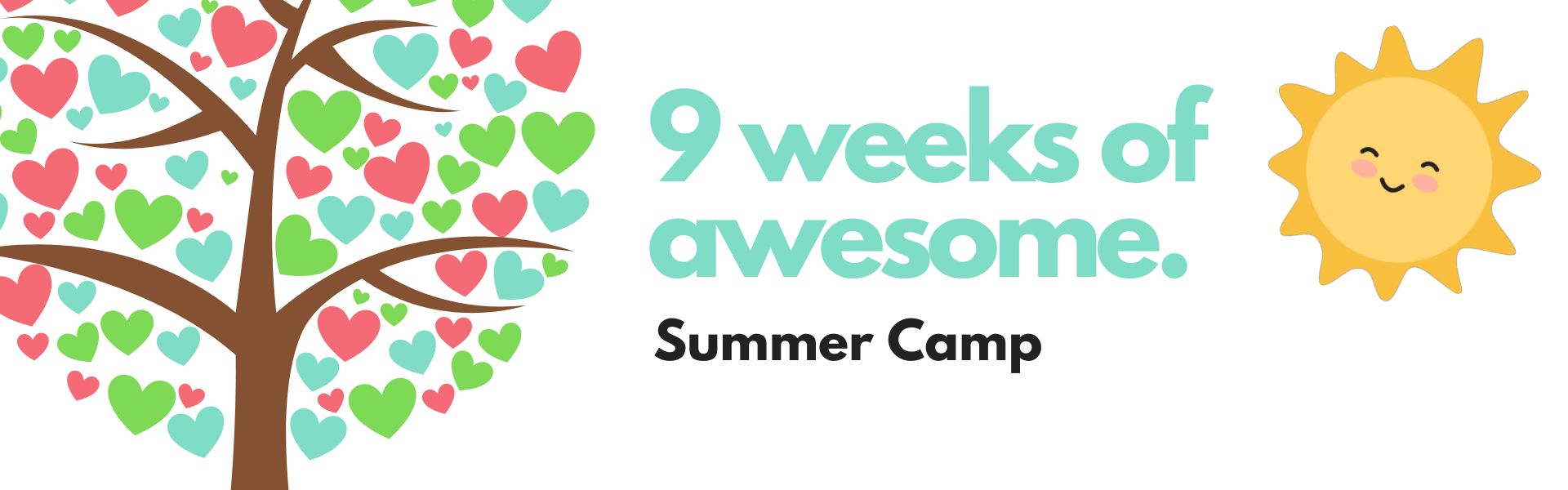 So excited for 9 Weeks of Awesome Summer Camps!