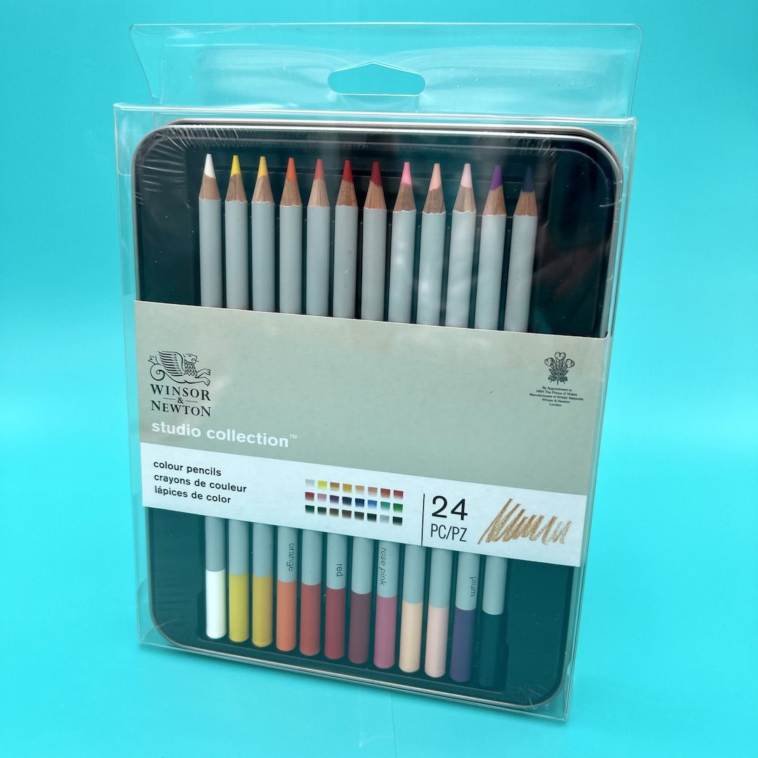  Koh-I-Noor Tri-Tone Multi-Colored Pencil Set, 24 Assorted  Colors in Tin and Blister-Carded (FA33TIN24BC) : Wood Colored Pencils :  Office Products