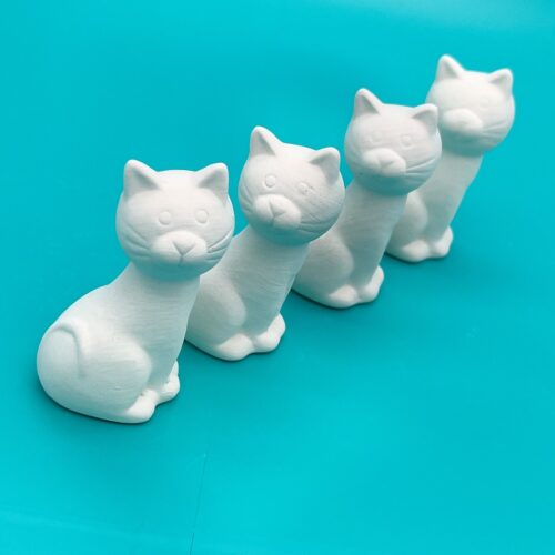 Ready-to-Paint Ceramic Pretty Cat from Create Art Studio in our Toronto location and online