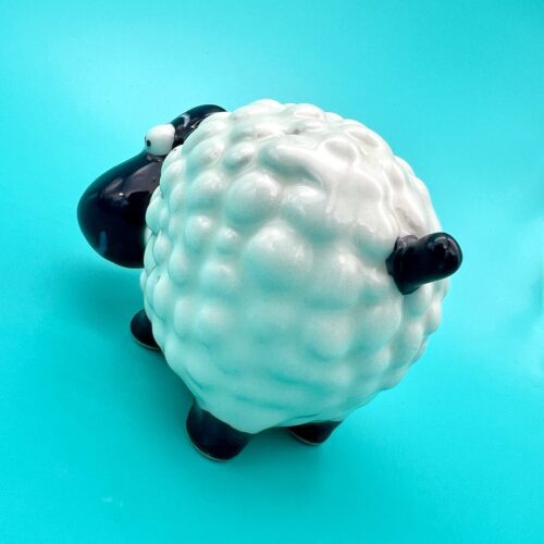 Ready-to-Paint ceramic Fluffy the Sheep from Create Art Studio's Toronto location and online store
