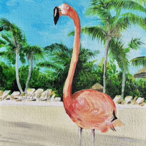 Flamingo Beach