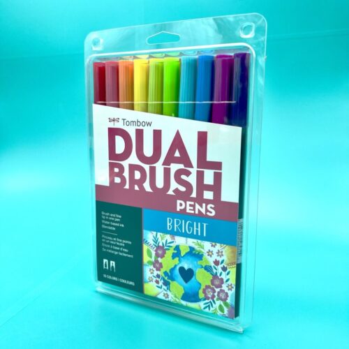 Tombow Bright Dual Brush Pen Set
