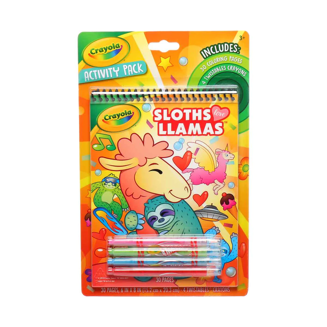 Kids will love the Crayola Sloths Love Llamas Activity Pack from Create Art Studio in our Toronto store and online