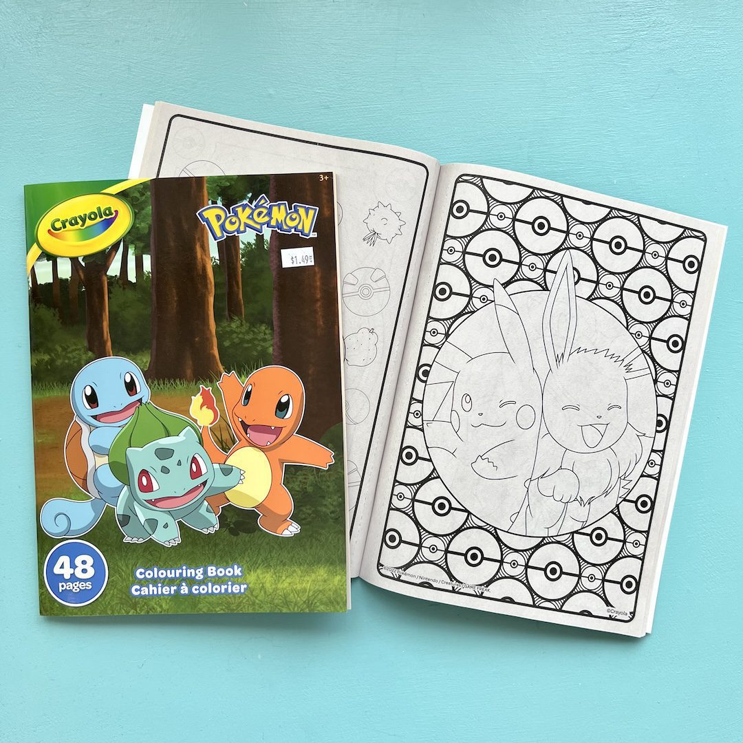 Get your Crayola Pokemon Colouring Book for creative colouring fun for Pokemon fans of all ages from our Toronto store or online