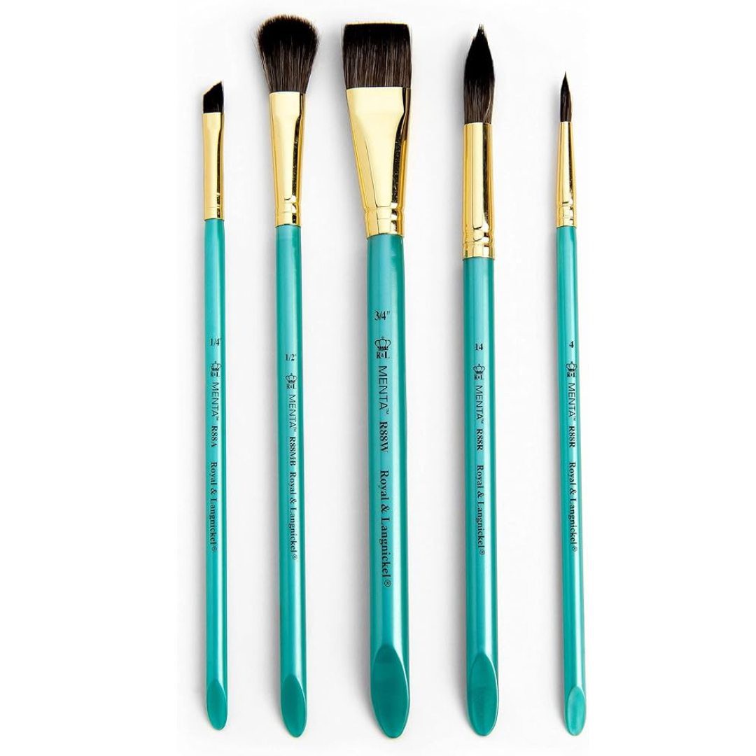 High quality Royal & Langnickel Menta Watercolour Brushes for developing artists from our Toronto studio and online