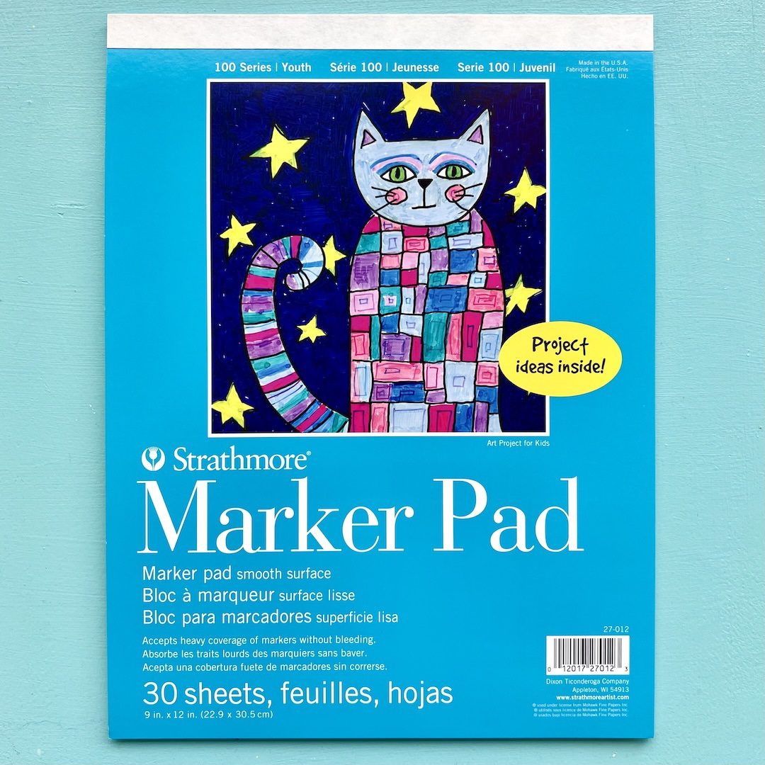 Get your Strathmore 100-Series Marker Pad for felt tip markers from Create Art Studio, in our Toronto store and online