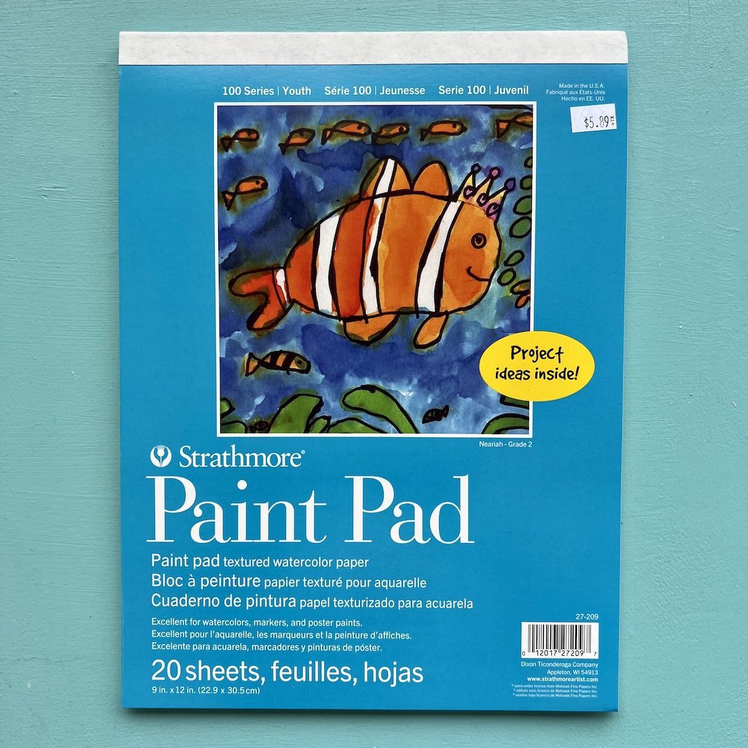 Get your Strathmore 100-Series Paint Pad for watercolours, markers and poster paints from Create Art Studio, in our Toronto store and online